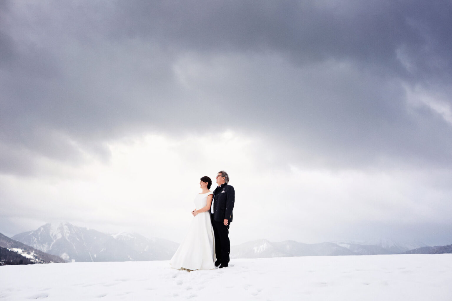 Hochzeitsfotograf in den Bergen