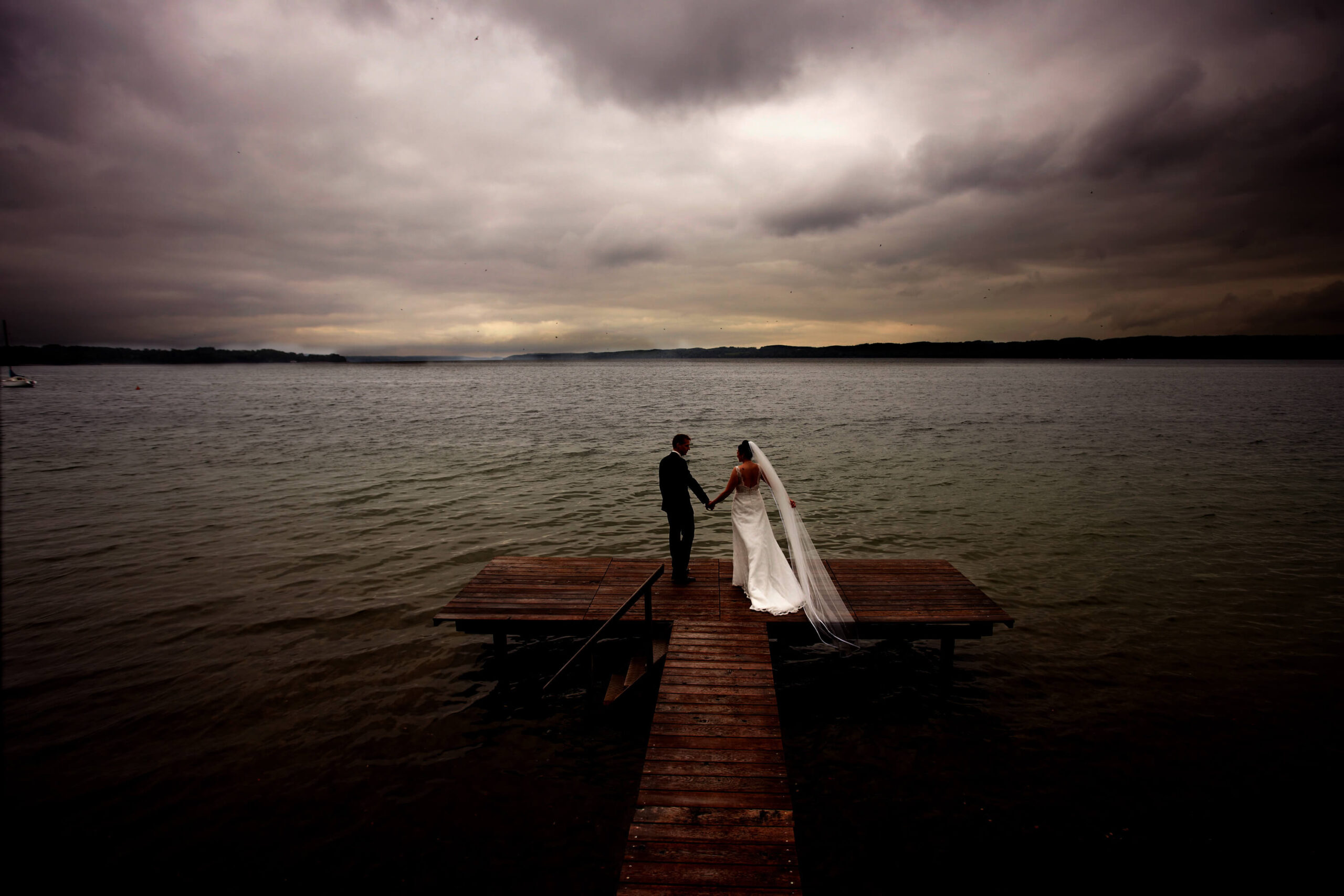 exklusive Hochzeitsfotografie am Starnberger See